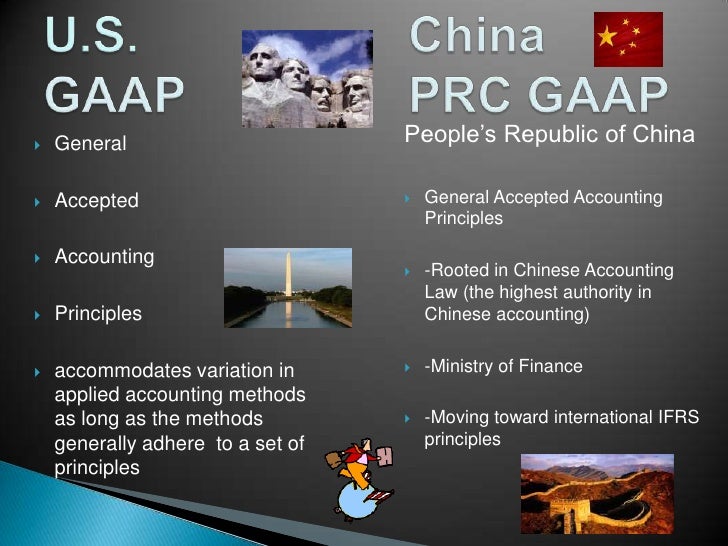 Accounting reporting criteria us gaap